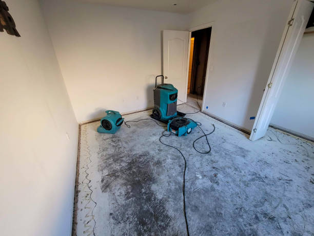 Water damage restoration process in OK